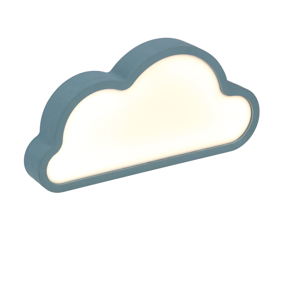 Lampka Cloud chmurka do pokoju dziecięcego LED nocna niebieska 3000K
