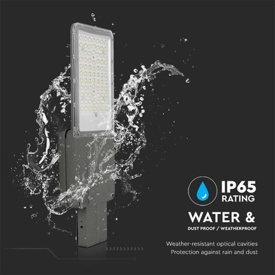 30W Lampa Uliczna LED Solarna /  Bateria: 60AH LiFePO4 / Barwa: 4000K