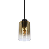 Lampa wisząca Aspra szklana tuba do kuchni i jadalni pojedyncza E27