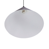 Lampa wisząca Dunca metalowa stożkowa do salonu i jadalni 1xE27 32 cm