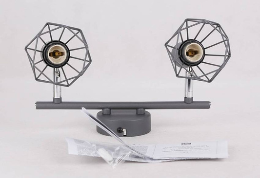 Lampa sufitowa Verve listwa regulowana 2-punktowa metalowa