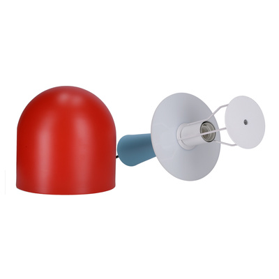 Lampa wisząca Visby Ledea metalowa kolorowa do salonu 1 płomienna E27