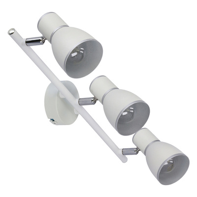 Lampa sufitowa Fido listwa regulowana 3-punktowa do salonu metalowa