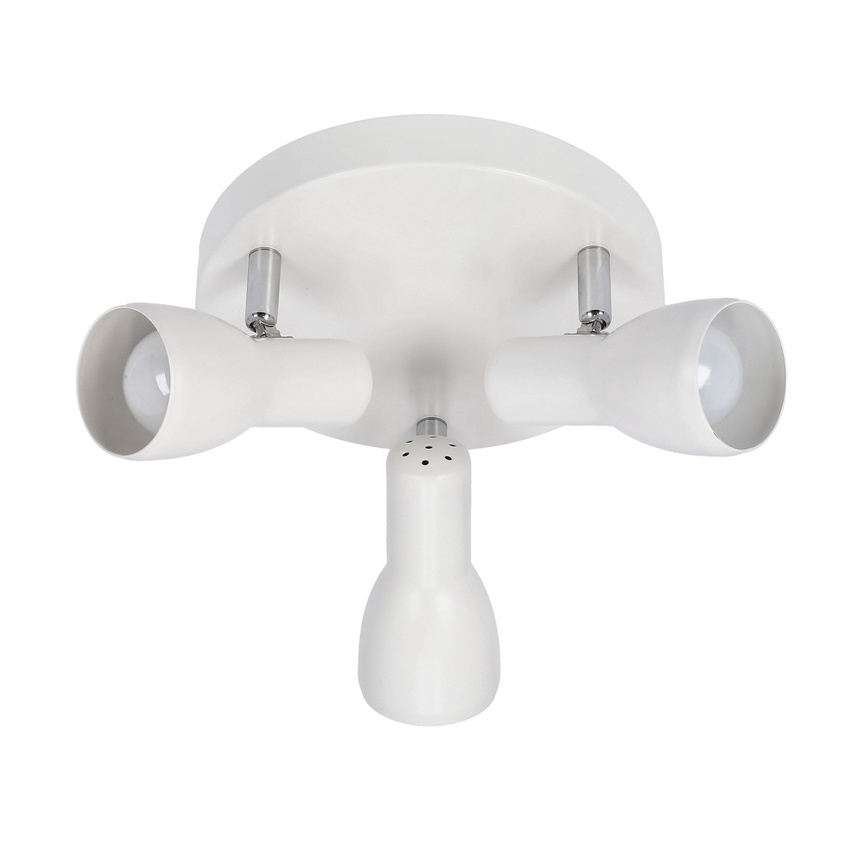 Lampa sufitowa Picardo plafon regulowana 3-punktowa do salonu metalowa
