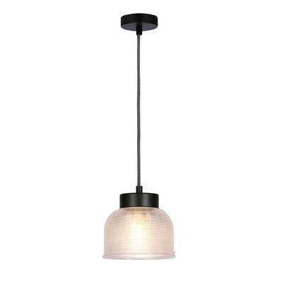 Lampa wisząca Liverpool szklana do kuchni i jadalni pojedyncza E27 15 cm