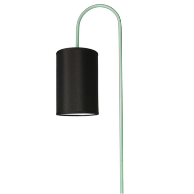 Lampa podłogowa Ravello z półką do salonu 1-punktowa z abażurem
