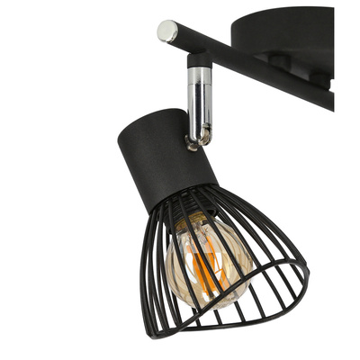 Lampa sufitowa FLY listwa regulowana 2-punktowa do kuchni metalowa