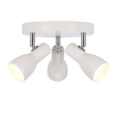Lampa sufitowa Picardo plafon regulowana 3-punktowa do salonu metalowa