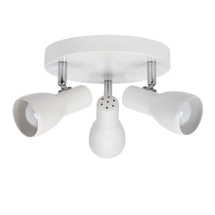 Lampa sufitowa Picardo plafon regulowana 3-punktowa do salonu metalowa