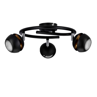 Lampa sufitowa Boni okrągła regulowana 3-punktowa LED