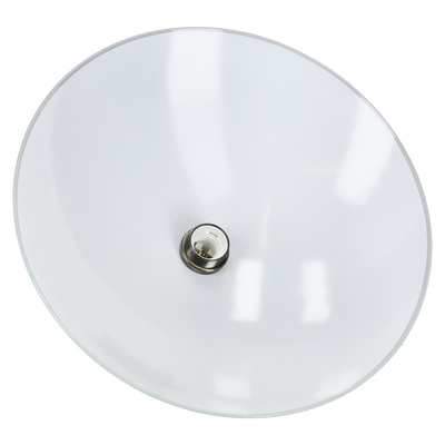 Dexter 2 Lampa Wisząca Miedziany 1X60W E27 Klosz Biały