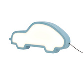 Lampka Car do pokoju dziecięcego nocna LED zintegrowana niebieska