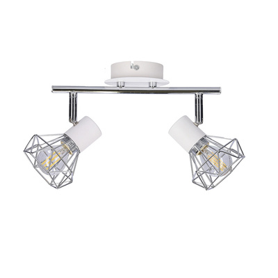 Lampa sufitowa Verve listwa regulowana 2-punktowa do korytarza
