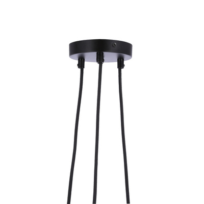 Lampa wisząca Trio szklana kula potrójna złota do salonu 3xE27