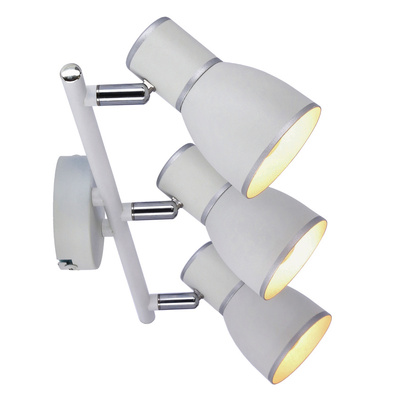 Lampa sufitowa Fido listwa regulowana 3-punktowa do salonu metalowa