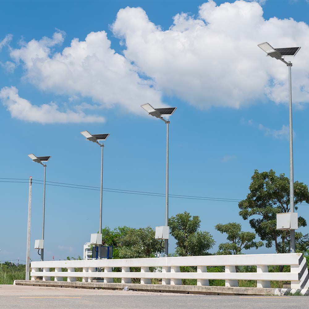 30W Lampa Uliczna LED Solarna / Bateria: 60AH LiFePO4 / Barwa: 6500K