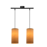 Lampa wisząca z abażurami Ballo czarna podwójna nad stół nowoczesna