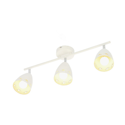 Lampa sufitowa COTY listwa regulowana 3-punktowa do salonu metalowa