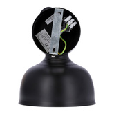 Kinkiet czarny/drewniany regulowany lampa E27 40W Reno 21-76748