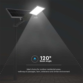 35W Lampa Uliczna LED Solarna /  Bateria: 18AH LiFePO4 / Barwa: 6500K