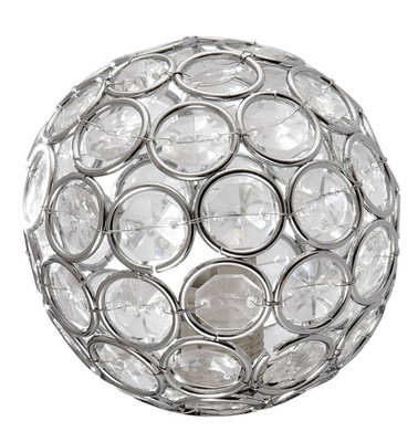 Klosz chrom / transparent G9 90mm do lamp Starlet Candellux 71-01016