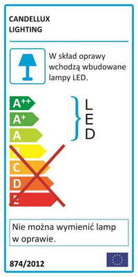 Lampa wisząca LED liniowa COCONUT - minimalistyczna lampa nad stół
