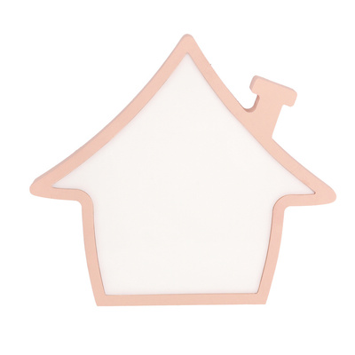 Lampka House IQ Kids do pokoju dziecięcego LED różowa zintegrowana