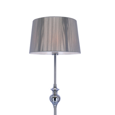 Lampa podłogowa Gillenia z abażurem do salonu 1-punktowa E27
