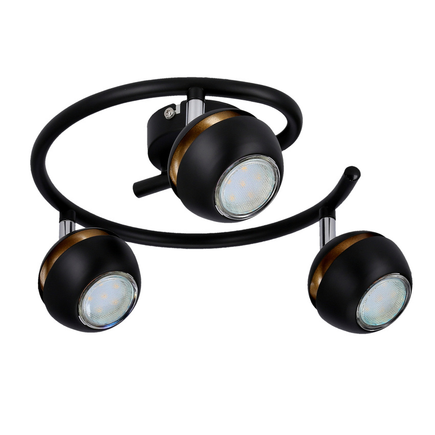Lampa sufitowa Boni okrągła regulowana 3-punktowa LED