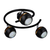 Lampa sufitowa Boni okrągła regulowana 3-punktowa LED